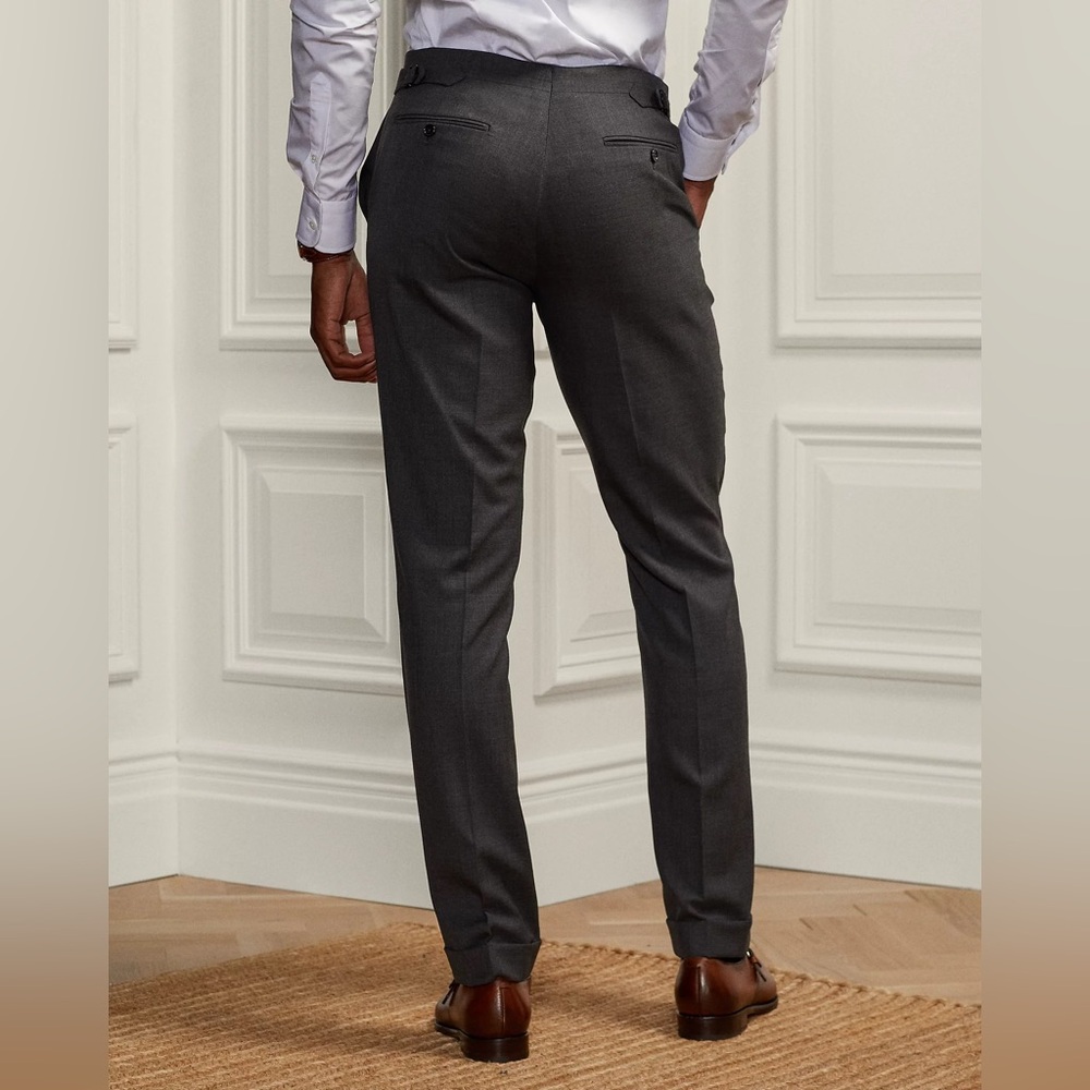 Ralph Lauren Black Label Gray Dress Pants - Picture 7 of 11